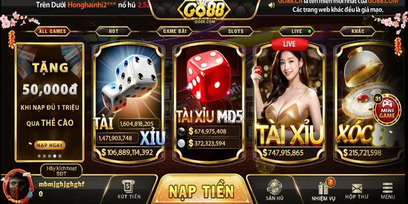 Tải app Go88